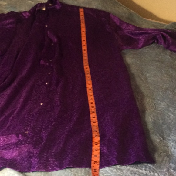 Victoria Secrets Silky Purple Lounge Cover-Up Robe - Picture 11 of 15